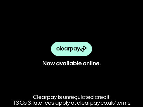 Clearpay available online. 