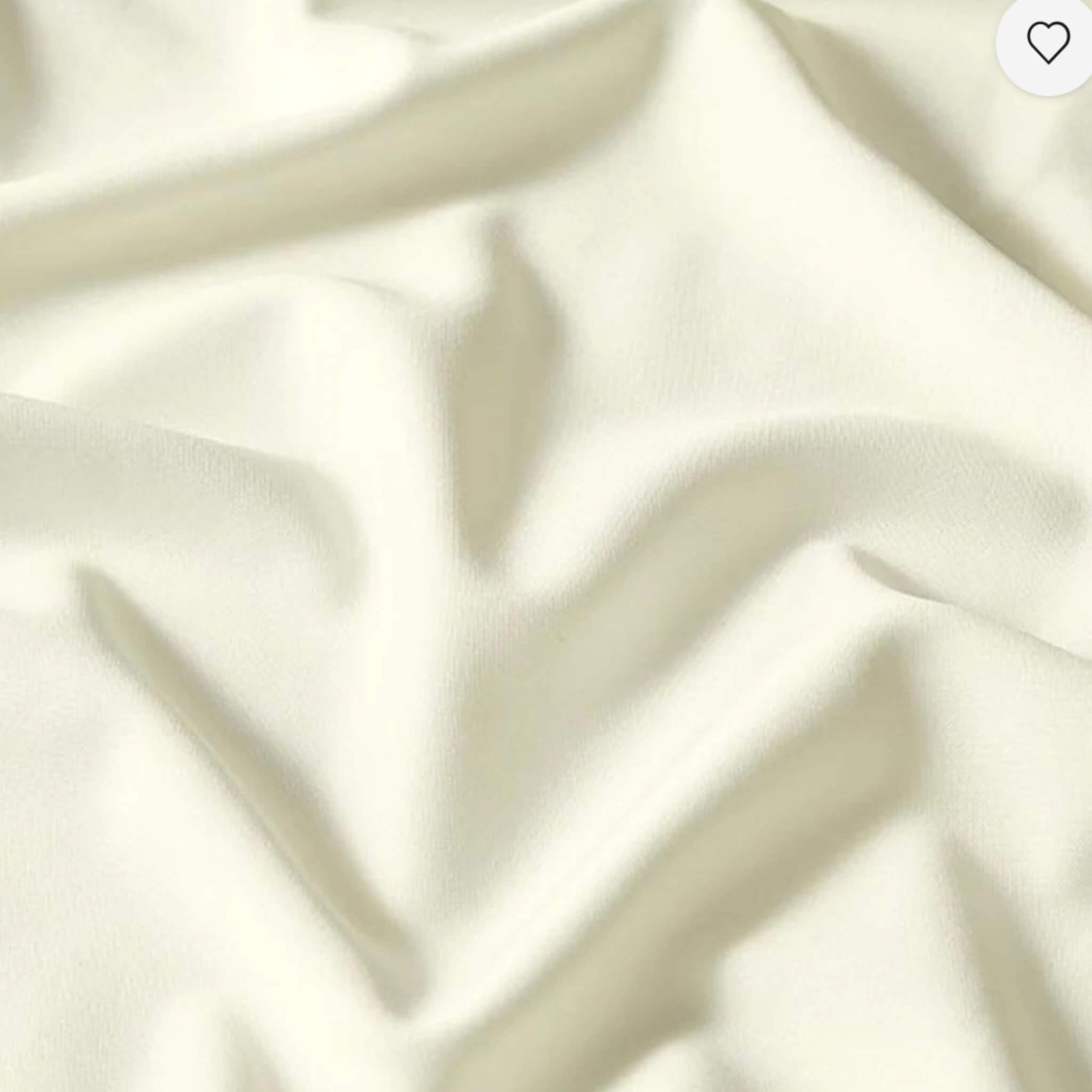 Ivory matte fabric