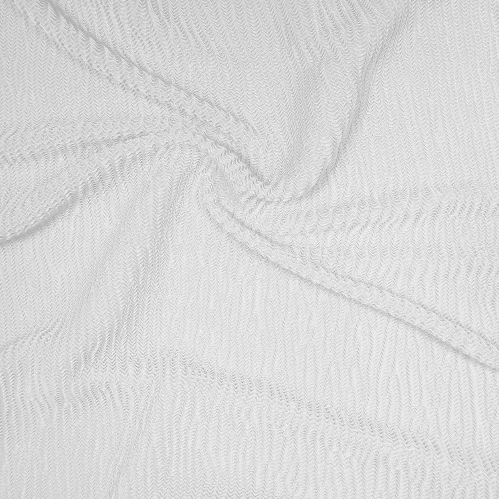 White crinkle fabric