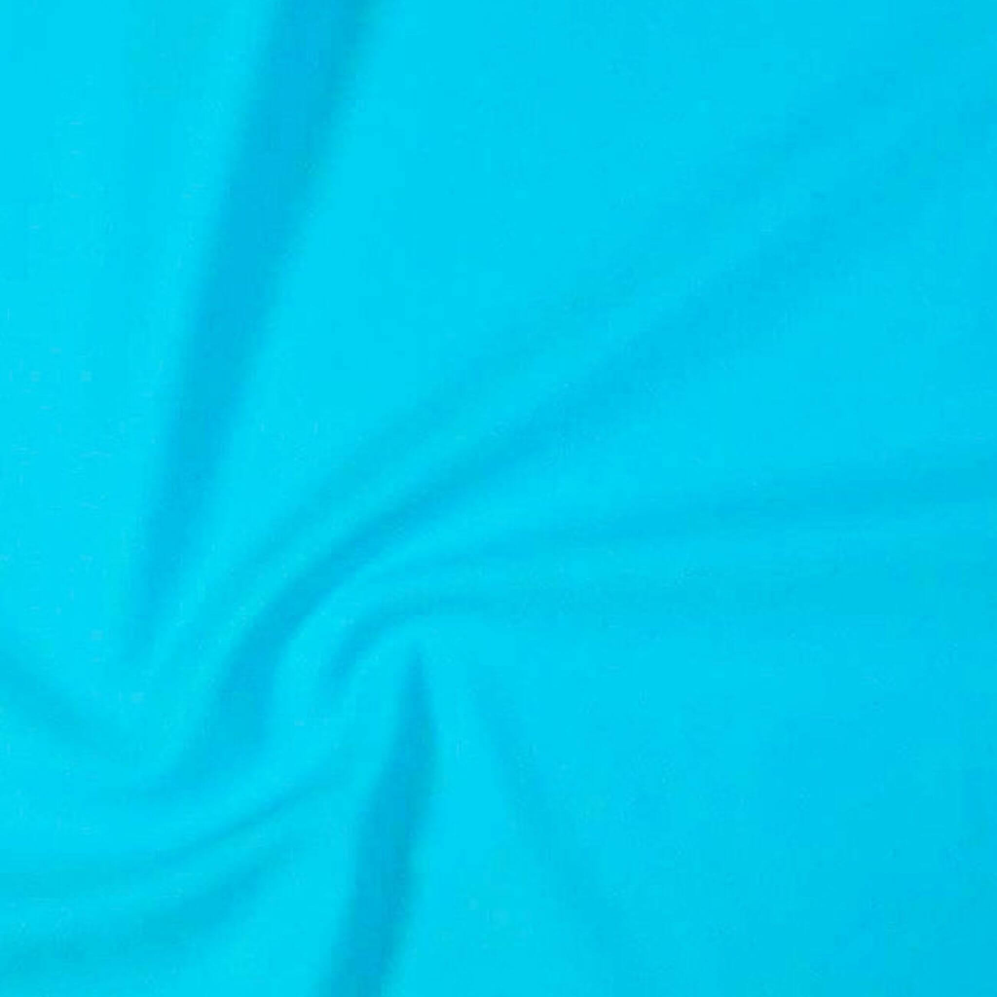 Turquoise matte fabric