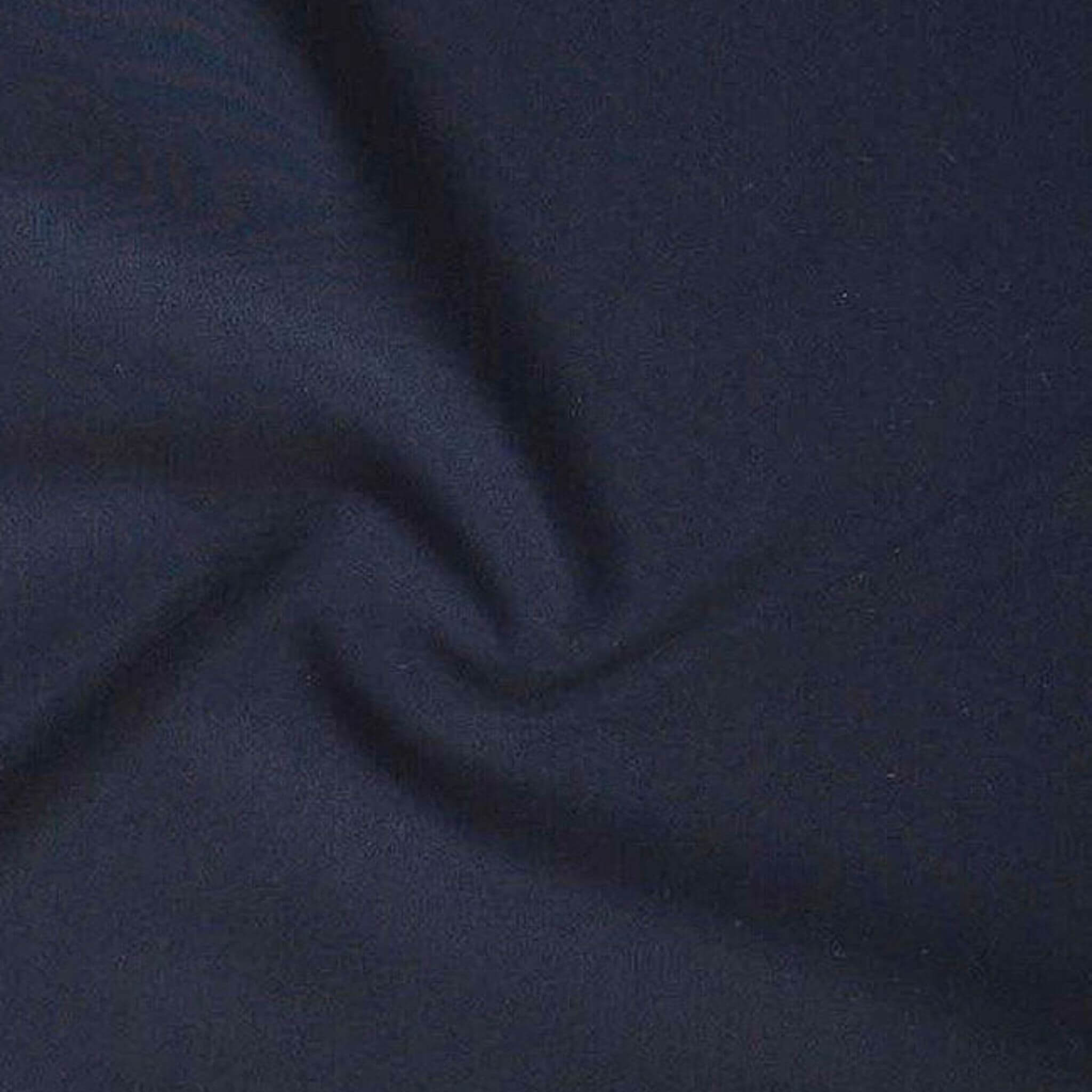 Navy blue matte fabric